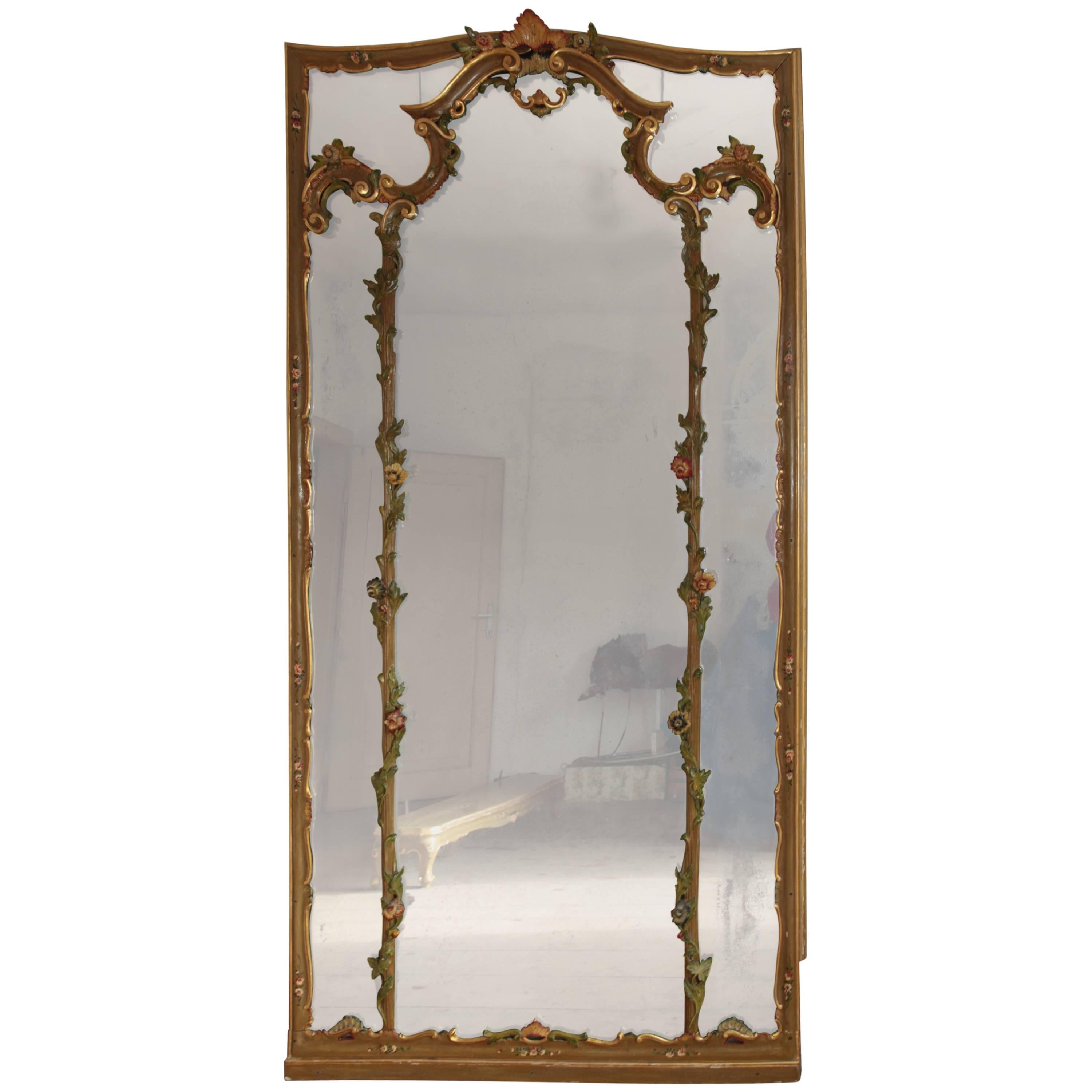 1920s Venetian Mirror For Sale