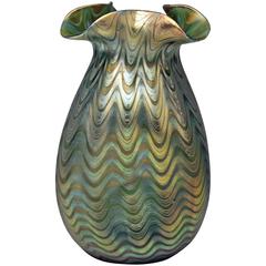 Antique Vase Loetz Widow Klostermuehle Bohemia Art Nouveau Decor Crete PG 6893 made 1900