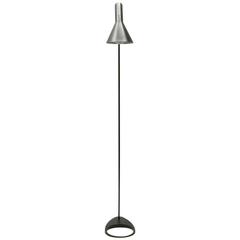 Vintage Modern Black Arne Jacobsen Floor Lamp by Louis Poulsen, Denmark