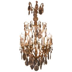 French Louis XV Style Chandelier by the Cristalleries De Baccarat, circa 1890