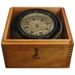 Vintage Box Compass by Wilcox Crittenden