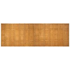 Antique Irish Pine Paneling C1837 ''14'' Panels 4
