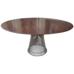 Warren Platner for Knoll Rosewood Dining Table