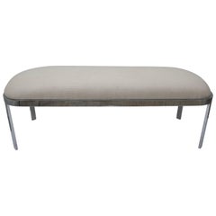 Design Institue of America Chrome Bench