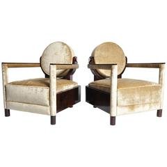 Pair of Transylvanian-Style Armchairs