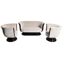 Tulip Shaped Sofa Set with Two Armchairs 6