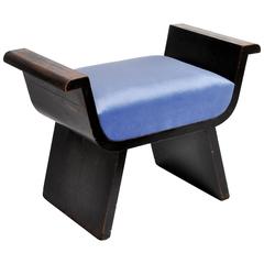 Solid Walnut Small Bench