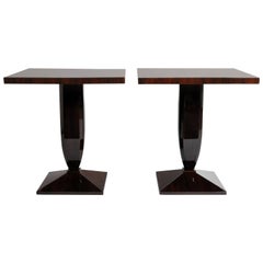 Art Deco Style Square Side Tables