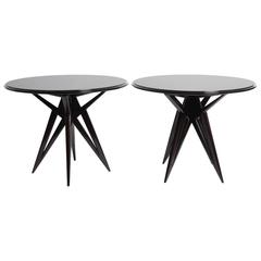 Mid-Century French Table with New Veneer Top 7