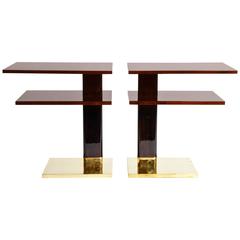 Side Table with Shelf 1