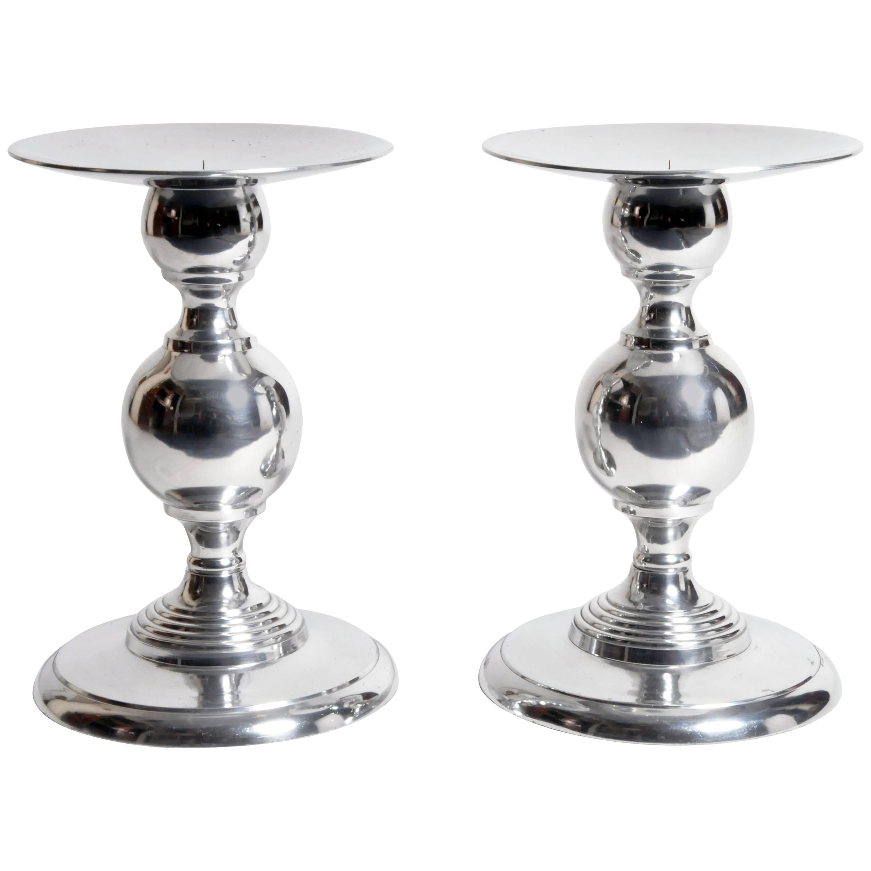 Pair of French Candleholders