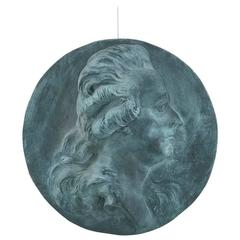 Swedish Plaster Bust of King Gustav III, Circa 1900 1