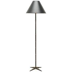 Jacques Adnet Style Star-Base Floor Lamp, France, 1950s 9
