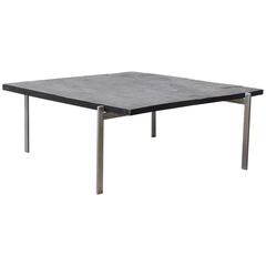 1956, Poul Kjærholm Side Table, PK61 Coffee Table, Slate