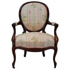 19th Century American Victorian Armchair, circa 1860-1880