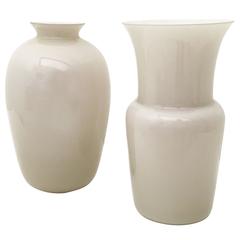 Pair of Blown Vases by Carlo Nason, Italy, 1970s