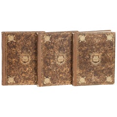 Catalogue et index de meubles anciens de Moss Harris & Sons en trois volumes