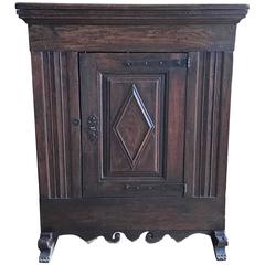 Antique Spanish End Table, circa 1815