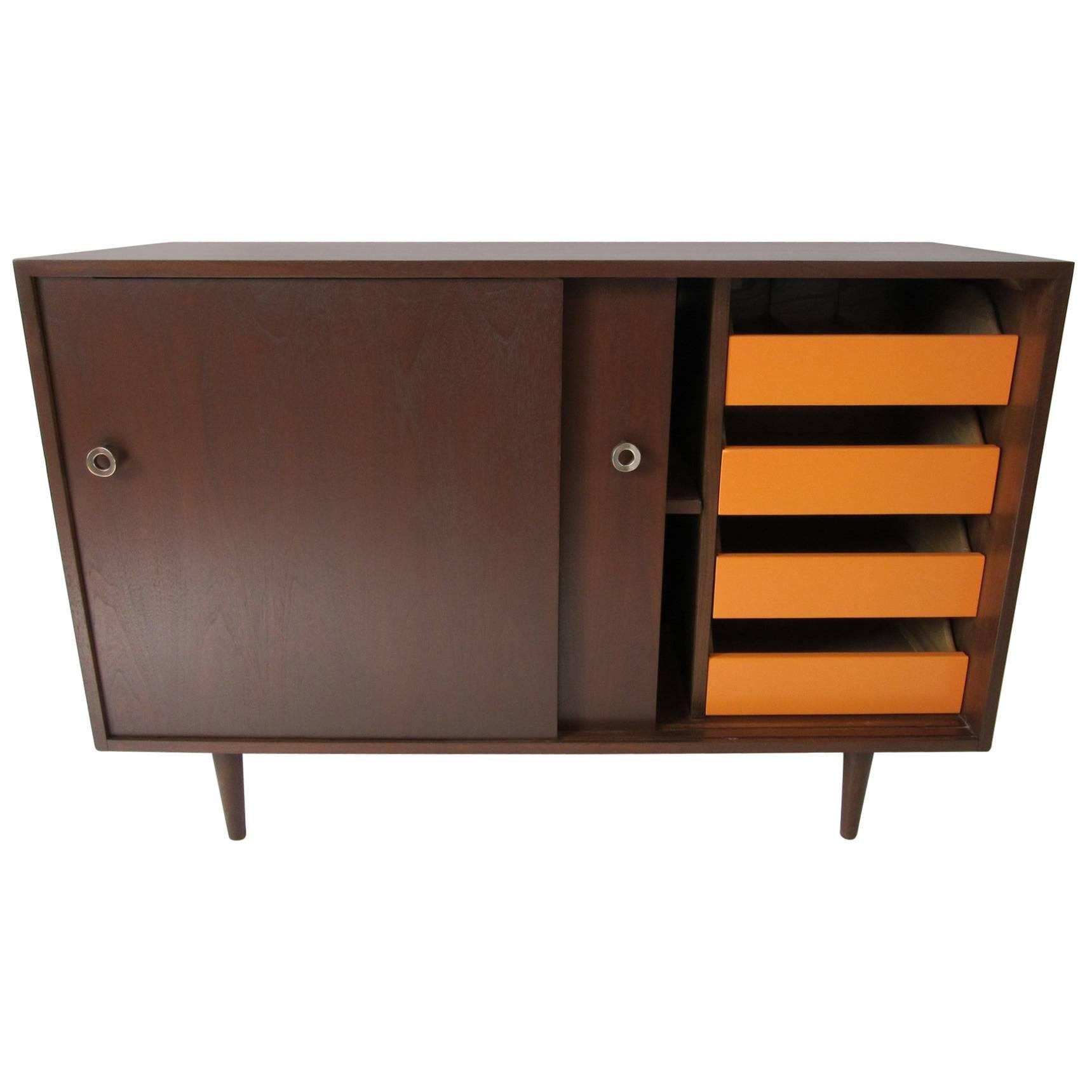 Greta Grossman Walnut Credenza for Glenn of California