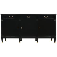 Ebonized Antique French Directoire Style Buffet