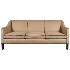 Three-Seat Danish Modern Sofa