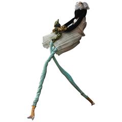 Sculpture 'Titina with a Bouquet of Figs' by Tita