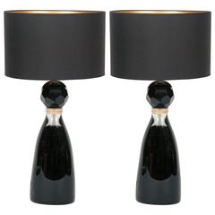 Pair of Murano Glass Lamps by Alberto Dona 6