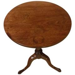 Good Mahogany George III Period Tripod Table 11