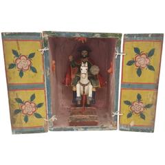 19th Century Portable Shrine of Santiago Matamoros, St. James 5