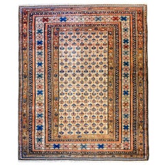 Exquisiter Malayer-Teppich aus dem 19. Jahrhundert