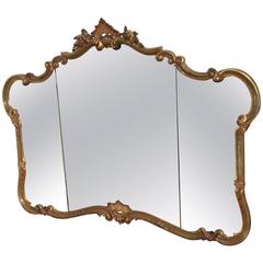 Antique 1920s Venetian Mirror