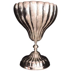 Art Deco Grand Silver Chalice In the style of Hoffman