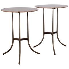 Retro Pair of Side Tables by Cedric Hartman