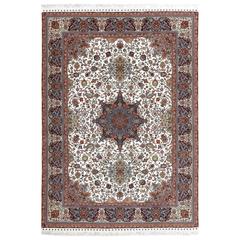 Fine Ala Baf Vintage Tabriz Persian Rug 5