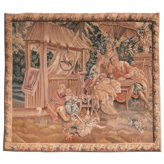 Mid-19th Century French Chinoiserie Tapestry