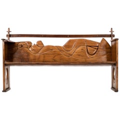 Vintage Jan De Swart Sculptural Bench