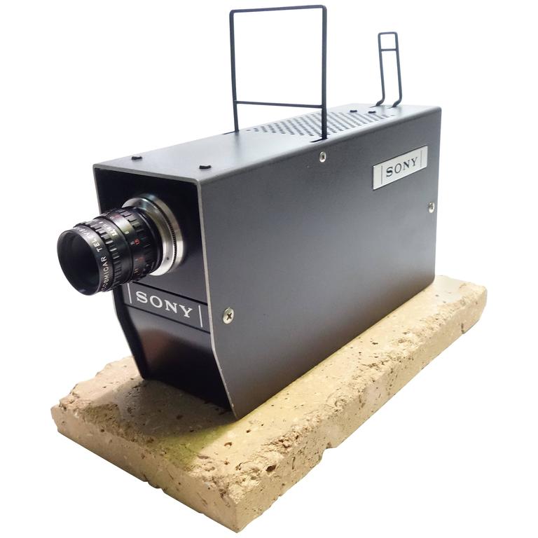 Vintage 1965 Sony Black and White Industrial Video Camera as New, as