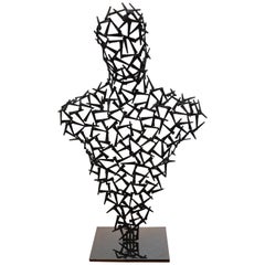 Modern Male Bust by Corey Ellis