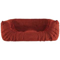 Togo Sofa in Alcantara Suede by Michel Ducaroy for Ligne Roset