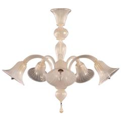 Italian Venetian Murano Glass Chandelier 1