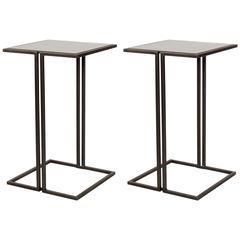 Pair of Nantes Side Tables by Bourgeois Boheme Atelier