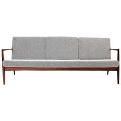 Elegant Swedish Teak Sofa