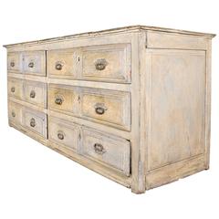 Extra Large Painted Late 17th Century Tuscany Sideboard, circa 1600s, Italy 6
