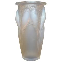 Art Deco Lalique Ceylan Vase