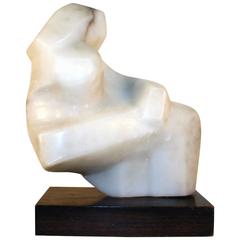 Abstract Sculpture in Alabaster