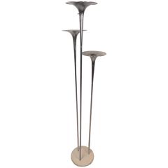Mid-Century Modern Chrome Floor Lamp 9