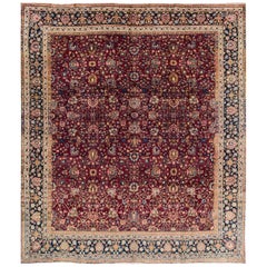 Einfach schöner antiker Täbriz-Teppich