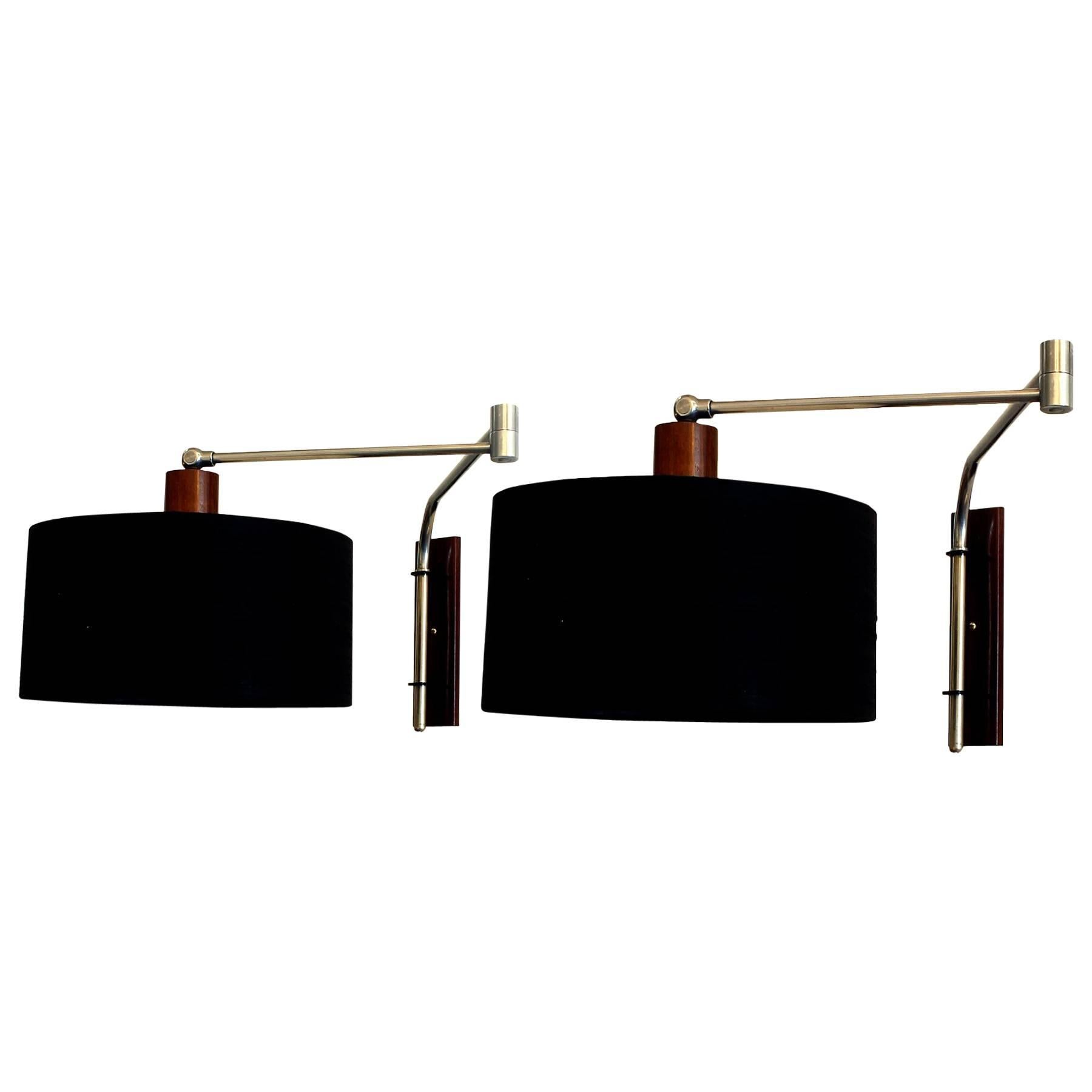 Pair of Large Wall Lights by Dijkstra Lampen