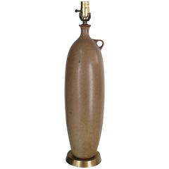 Tall Vase Jag Shape Handle Ceramic Pottery Table Lamp 11