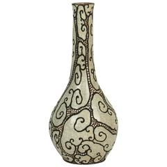 Art Deco Ceramic Vase by Raoul Lachenal